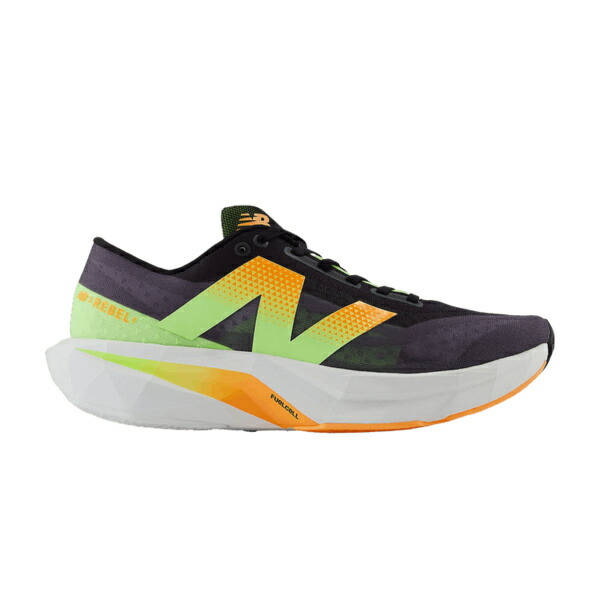 New Balance ニューバランス メンズ スニーカー 【FuelCell Rebel v4 2E Wide 'Black White Peach'】 サイズ US_9.5(27.5cm)画像