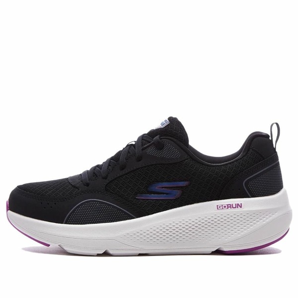 Skechers スケッチャーズ レディース スニーカー  【(WMNS) Skechers Go Run Elevate Xylon \u0027Black Purple\u0027 128333-BKPR】  大きさ US_7(24.0糎)