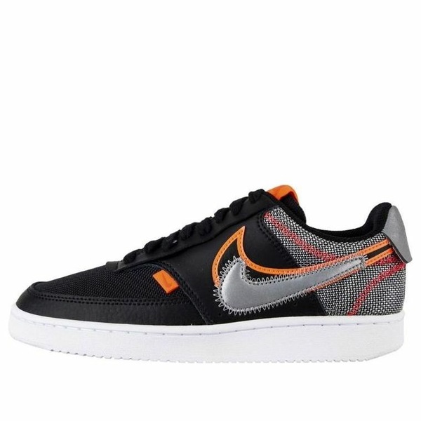Nike ナイキ レディース スニーカー  【(WMNS) Nike Court Vision Low Premium \u0027Black Silver\u0027 CI7599-002】  大きさ US_6.5(23.5糎)
