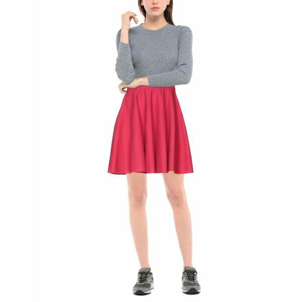 モスキーノ レディース スカート ボトムス skirts Mini Red ボトムス