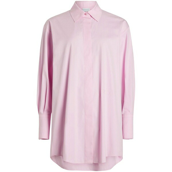 ジャンパトゥ レディース シャツ トップス Iconic mini shirt dress Pink|asty