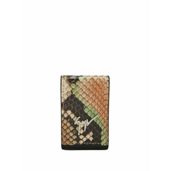 ジュゼッペザノッティ メンズ 財布 アクセサリー Albert card holder Black|asty