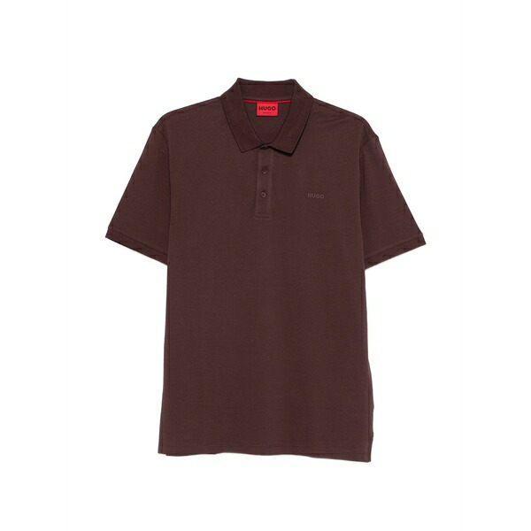 ボス メンズ ポロシャツ トップス Buttoned polo shirt Purple｜asty