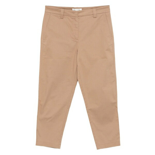 マルコポーロ レディース 心地好いズボン下 ボトムス Slash-pocket trousers Brown