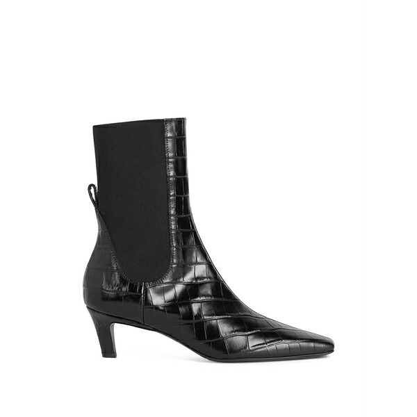 トーテム レディース ブーツ シューズ Embossed chelsea boots Black｜asty