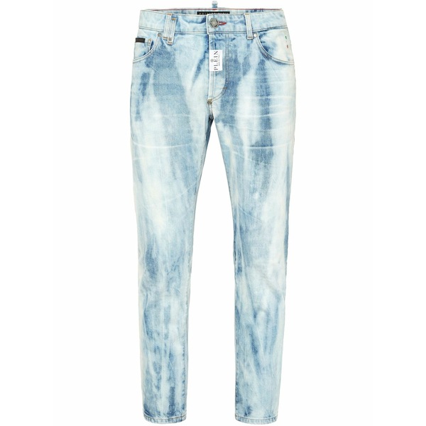 フィリッププレイン メンズ デニムパンツ ボトムス Skinny jeans Blue｜asty