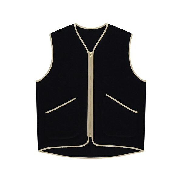 フォルテラ メンズ ジャケット&ブルゾン アウター Sherpavest zip waistcoat Blue|asty