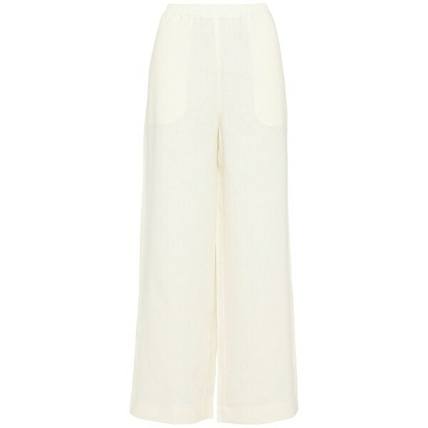 エレス レディース カジュアルパンツ ボトムス Select wide-leg trousers White｜asty