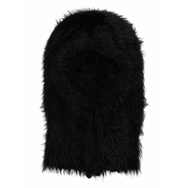 マリーン セル メンズ 帽子 アクセサリー Moon-logo balaclava Black｜asty