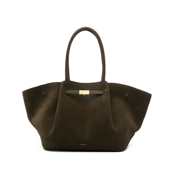 デメリエー レディース ショルダーバッグ 御徒面子 New york suede shoulder bag Brown