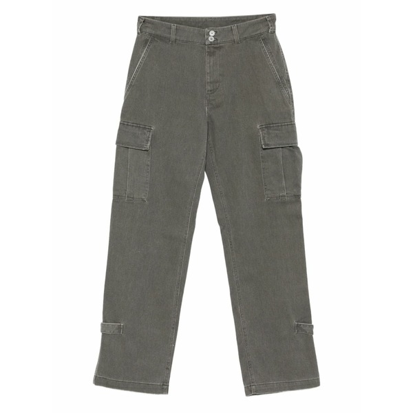 アスペジ メンズ カジュアルパンツ ボトムス Cargo-pocket trousers Grey｜asty