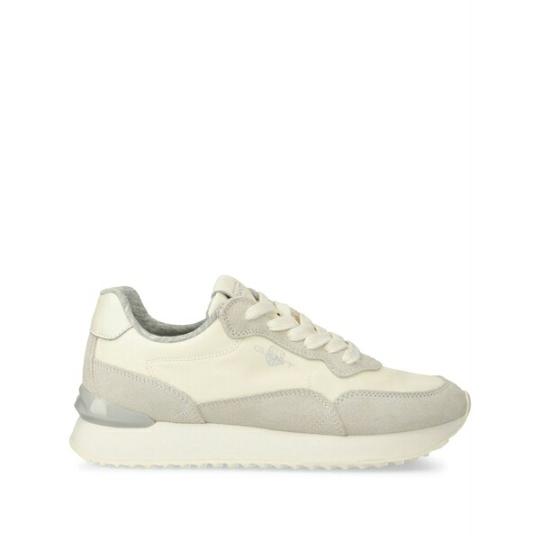 ガント レディース スニーカー シューズ Leather sneakers  White
