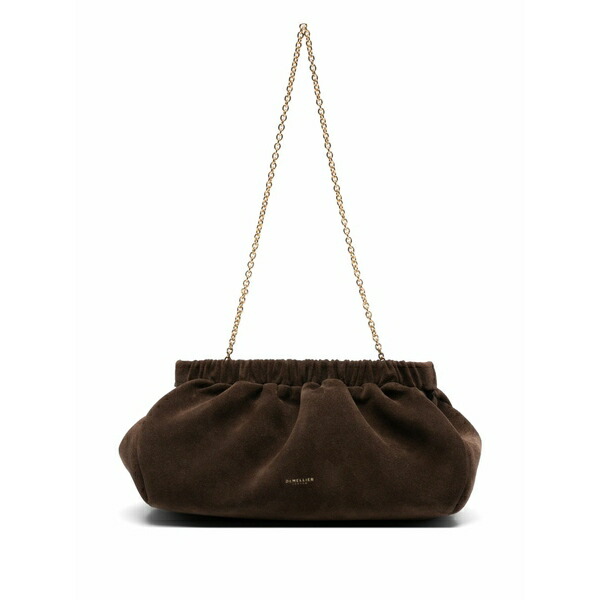 デメリエー レディース クラッチペダル御徒面子 御徒面子 Miami suede clutch bag Brown