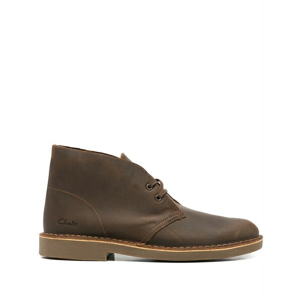 クラークス メンズ ブーツ シューズ Desert bt evo lace-up boots Brown｜asty