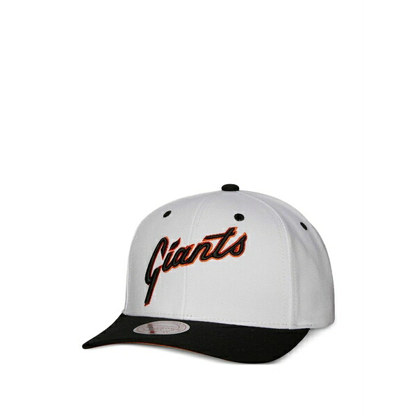 ミッチェル&ネス メンズ 帽子 アクセサリー Evergreen pro embroidered snapback cap White|asty