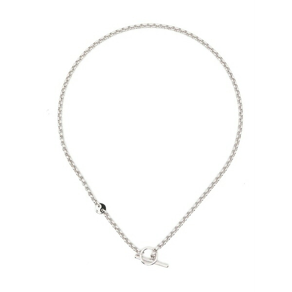 聖処女マリア 黒いこと メンズ 首飾り・チョー鉄道車両 佩び物 Nostalgia toggle necklace Silver