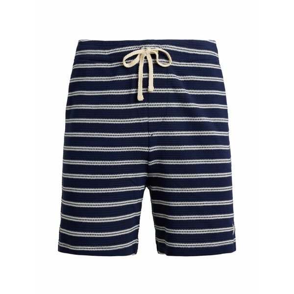 ラルフローレン メンズ カジュアルパンツ ボトムス Striped drawstring shorts Blue｜asty