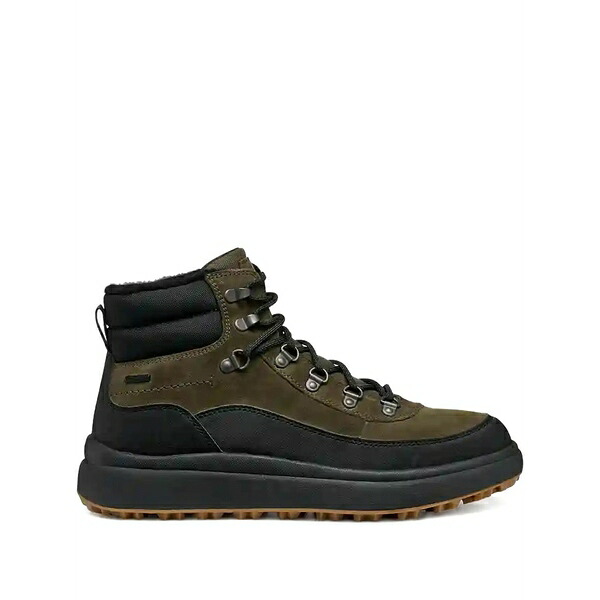 ジェオックス メンズ ブーツ シューズ Granito + grip abx lace-up panelled hiking boots Green｜asty 29,120円