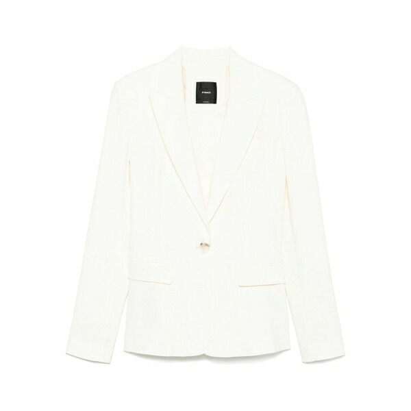 ピンコ レディース ジャケット＆ブルゾン アウター Cut-out blazer Neutrals｜asty