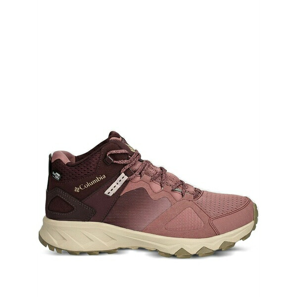 コロンビア レディース ブーツ シューズ Mesh-panel hiking ankle boots Pink