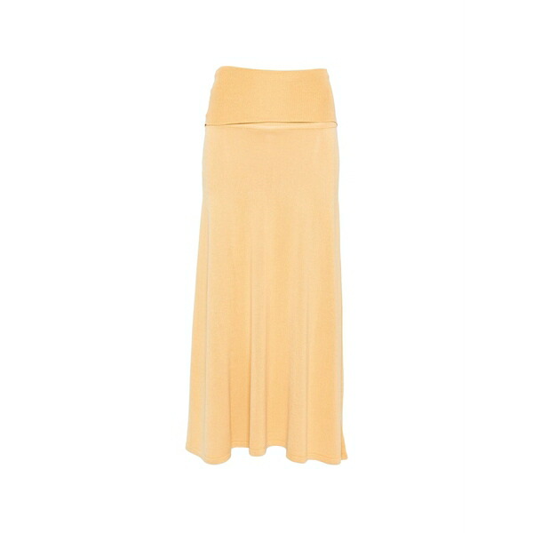 アヤ ミューズ レディース スカート ボトムス Ribbed rylin skirt Neutrals｜asty