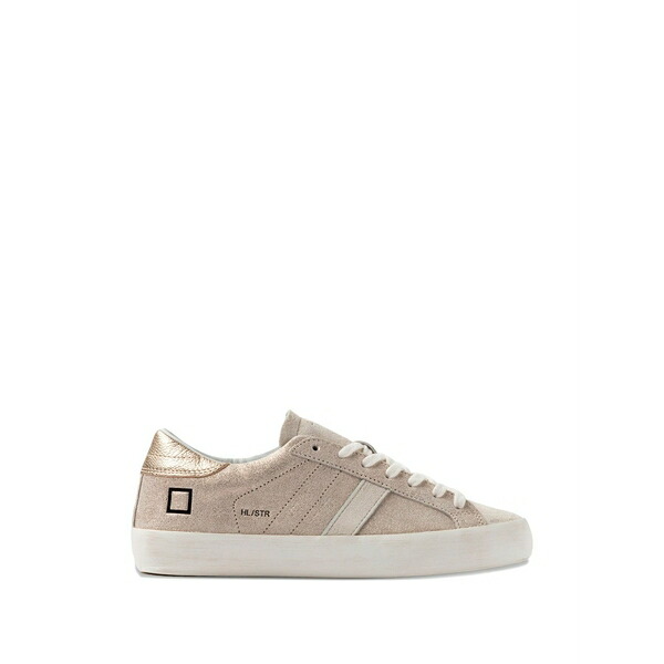 デイト レディース スニーカー シューズ Hill logo-detail sneakers Gold
