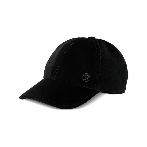 メゾンミッシェル レディース 帽子 アクセサリー Tiger cap Black|asty