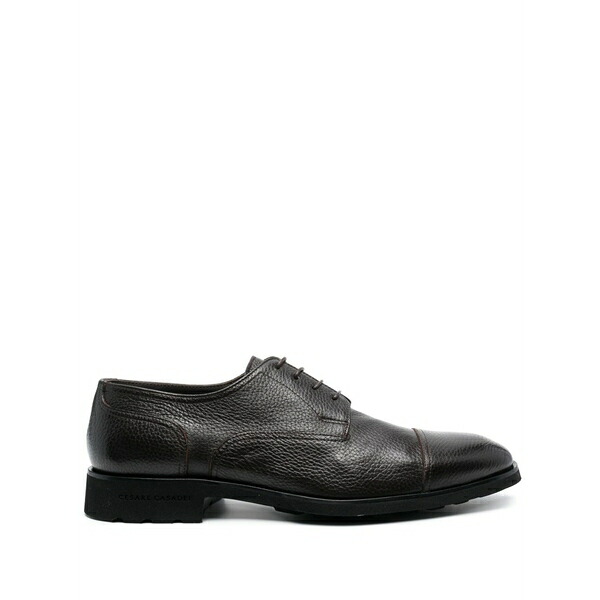 カサディ メンズ 御召しものシューズ シューズ Anticato leather brogues Brown