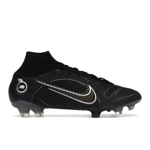 Nike ナイキ メンズ スニーカー  【Nike Mercurial Superfly 8 FG Black Metallic Silver Gold】  大いさ US_10(28.0珊) Black/Metallic Silver/Cave Stone/Metallic Gold スニーカー-靴-メンズ靴