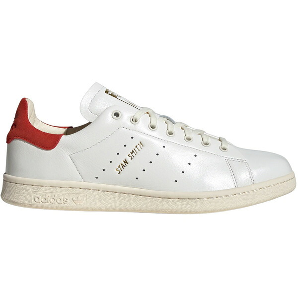 adidas アディダス メンズ スニーカー 【adidas Stan Smith Lux Cloud White Cream White Red】 サイズ US_5.5(23.5cm) Cloud White/Cream White/Red|asty