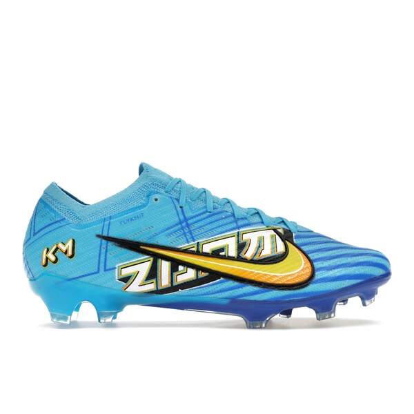 Nike ナイキ メンズ スニーカー 【Nike Zoom Mercurial Vapor 15 Elite KM FG Mbappe Motivation Pack】 サイズ US_6.5(24.5cm) Baltic Blue/White｜asty