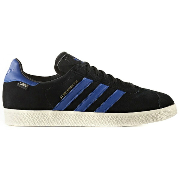 adidas アディダス メンズ スニーカー 【adidas Gazelle GTX St. Petersburg】 サイズ US_11(29.0cm) Core Black/Collegiate Royal/Gold Metallic｜asty