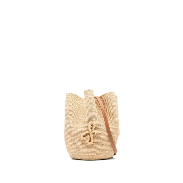 ラスランバジンスキー レディース ショルダーバッグ 御徒面子 The hatbag cross body bag  Neutrals