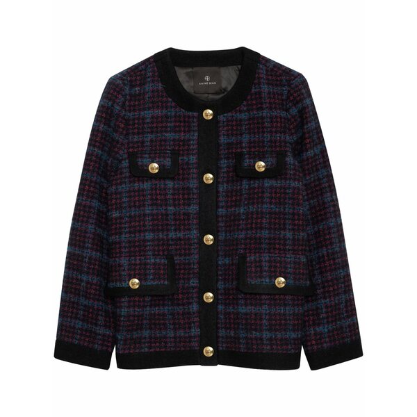 アニービン レディース 上衣＆上衣 アウター Lydia jacket Blue