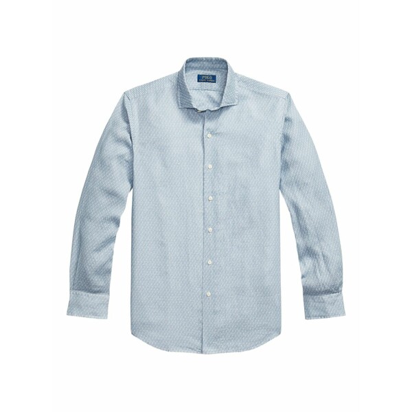 ラルフローレン メンズ プルオーバー トップス Mallets-print shirt Blue
