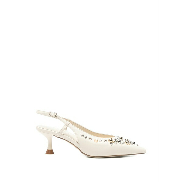 アペパッツァ レディース パンプス シューズ Glow 01 stud-embellished slingback pumps Neutrals