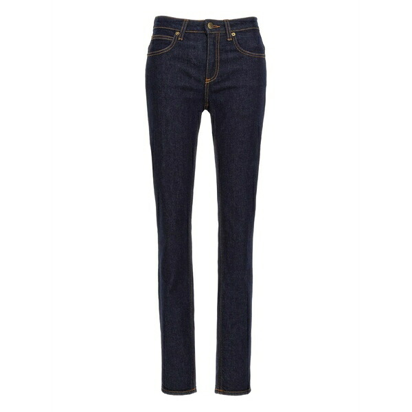 ロベルトカヴァリ レディース ジーンズズボン下 ボトムス Five-pocket denim jeans Blue ボトムス-レディースファッション-パンツ