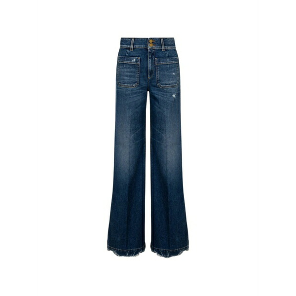シーフェア レディース デニムパンツ ボトムス Jane flared jeans Blue｜asty