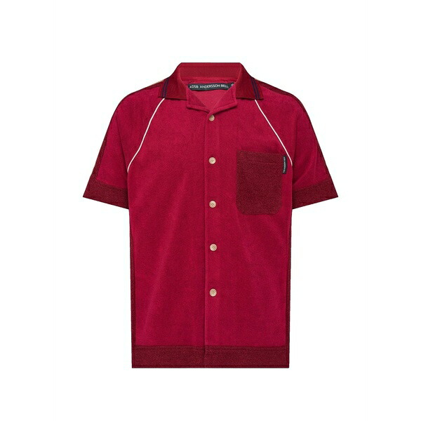 アンダーソン ベル メンズ シャツ トップス Lagos shirt Red｜asty