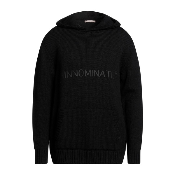 【貨物輸送無料】 ヒノミネイト メンズ 編み物\u0026ティーシャツ アウター Sweaters Black