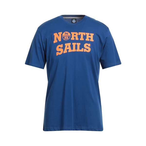 【貨物輸送無料】 北の方大売り出し メンズ ティーシャツ トップス T-shirts Blue