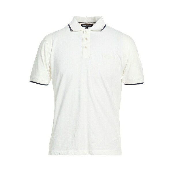 【貨物輸送無料】 チェッセピューミニ メンズ プルオーバー トップス Polo shirts White