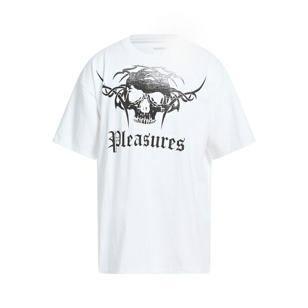【貨物輸送無料】 プレジャーズ メンズ ティーシャツ トップス T-shirts White