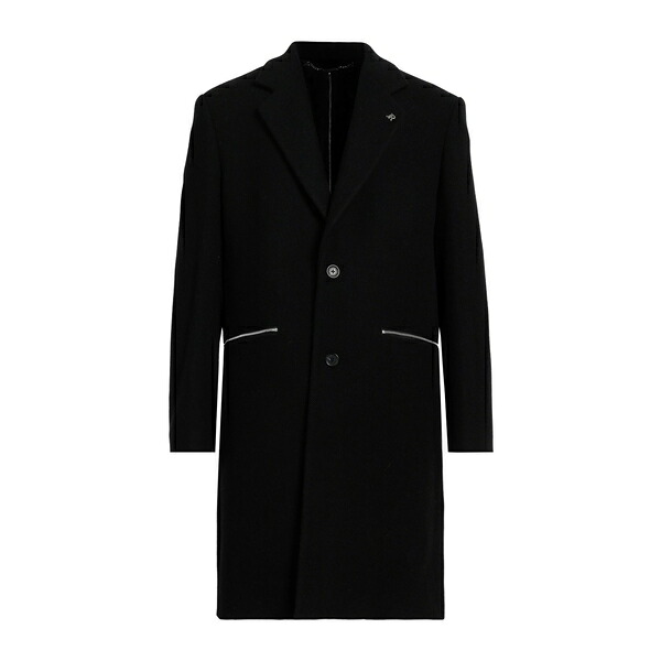 【送料無料】 ジョン リッチモンド メンズ ジャケット＆ブルゾン アウター Coats Black｜asty
