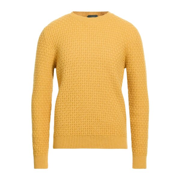 【送料無料】 ザノーネ メンズ ニット&セーター アウター Sweaters Yellow|asty