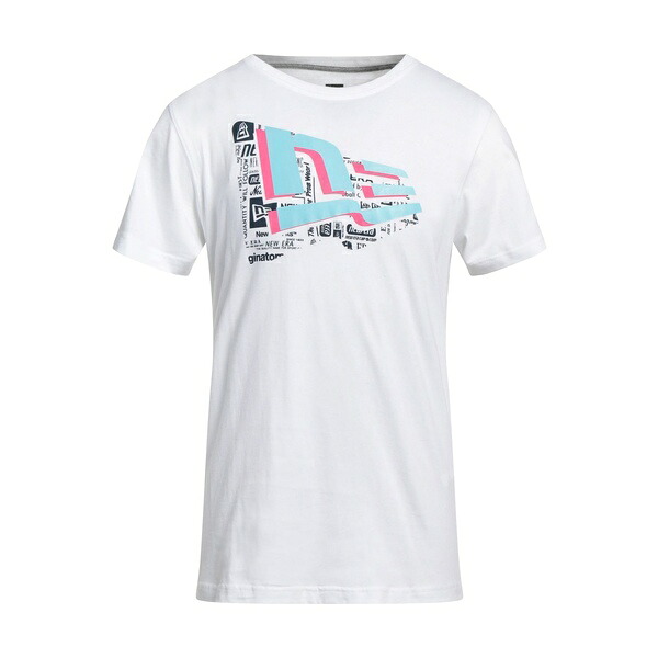 【貨物輸送無料】 ニュー内鰓 メンズ ティーシャツ トップス T-shirts White