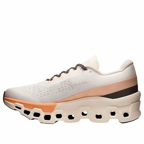 On Running オン ランニング レディース スニーカー 【(WMNS) On Running Cloudmonster 2 'Ivory Tangerine' 3WE10113202】 サイズ US_6(23.0cm)｜asty