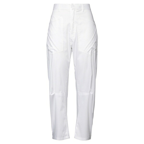【送料無料】 セミクチュール レディース カジュアルパンツ ボトムス Pants White
