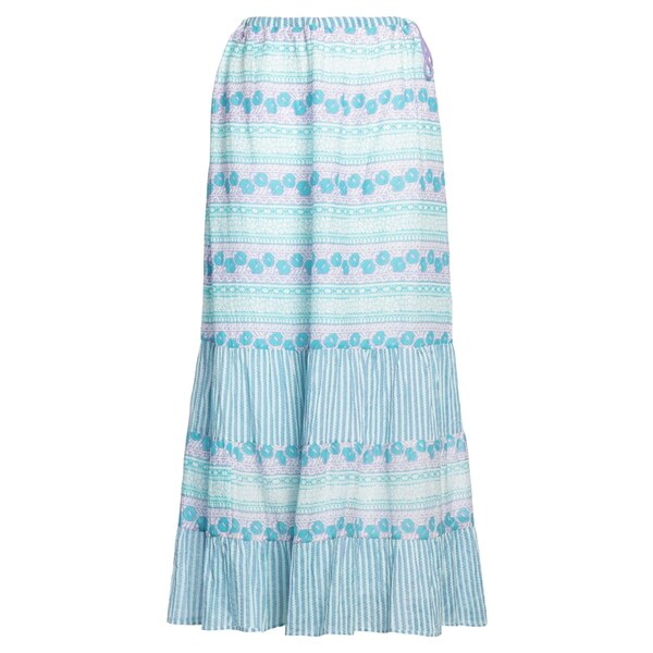 【送料無料】 アンティックバティック レディース スカート ボトムス Maxi skirts Azure｜asty