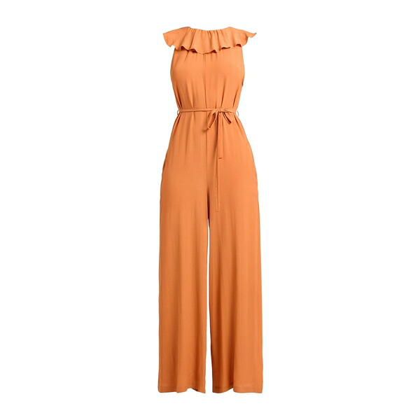 【送料無料】 メイメイジェイ レディース ワンピース トップス Jumpsuits Orange